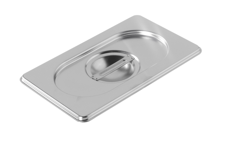 Couvercles Inox Standard Avec Poignee — Bac Gastronorme — Atosa