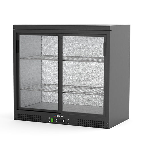 Arriere bar compact 2p vitrees coulissantes 146l 4 grilles + 4 pg — Carat