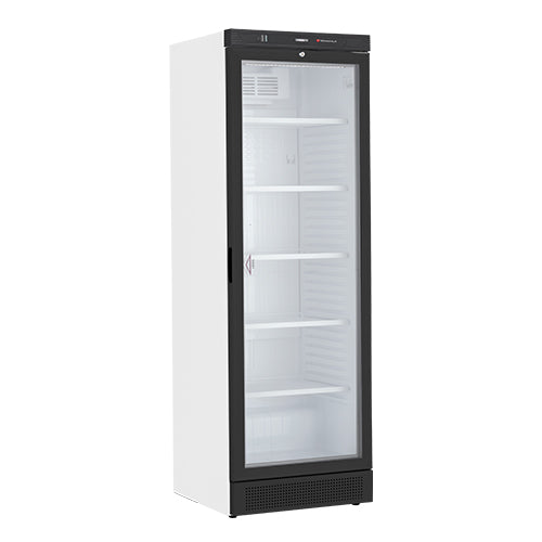 Armoire a boisson porte vitree blanche sans canopy 372l 5 grilles (500x360) — Technitalia challenge