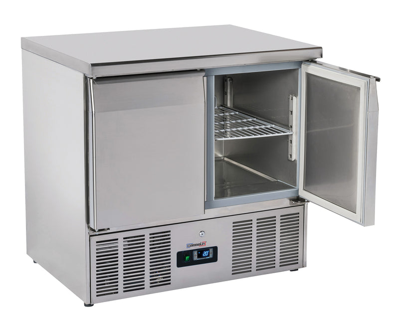 Saladette 2 portes GN 1/1