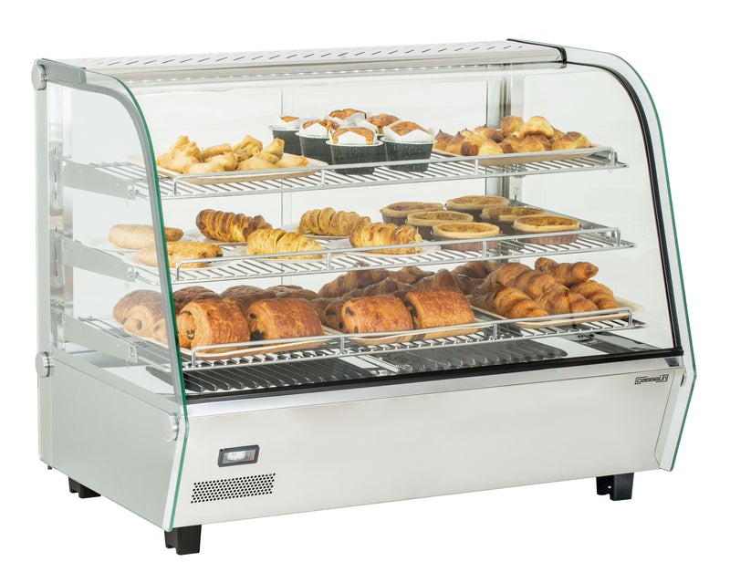 Vitrine chauffante 160L