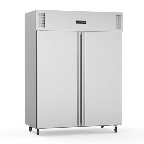 Armoire refrigeree positive gn2/1 2p 1400l 6 grilles gn2/1 + 6pg — Carat