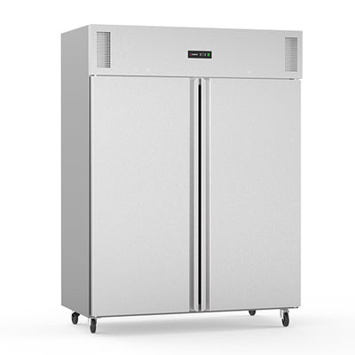 Armoire refrigeree positive gn2/1 2p 1400l 6 grilles gn2/1 + 6pg — Carat