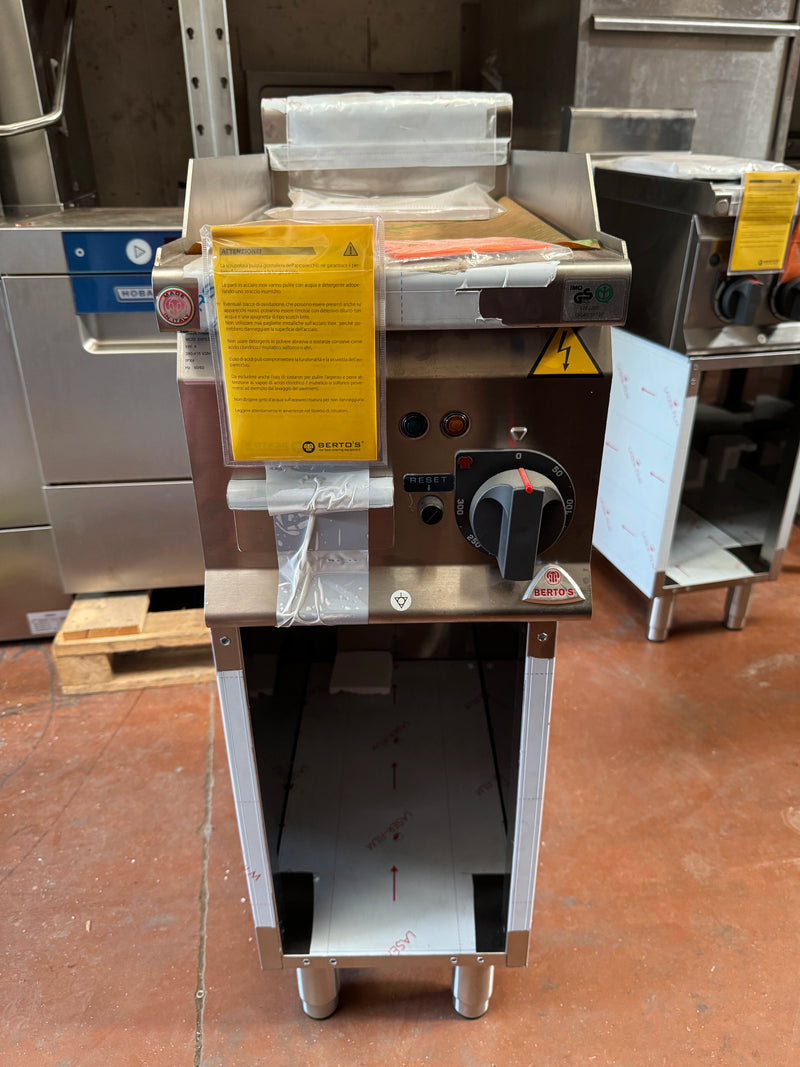 Plancha électrique Berto’s E6FL3BP – Neuf déclassé