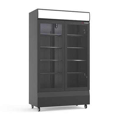 Armoire a boissons 2p coulissantes 630 canettes 706l 8 grilles (500x378) — Carat