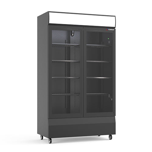 Armoire a boissons 2p coulissantes 630 canettes 706l 8 grilles (500x378) — Carat