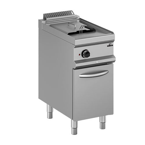 Friteuse electrique sur placard 1 cuve 13l dot: 1 panier/cuve // dim panier: 260x295x120 — Technitalia essential