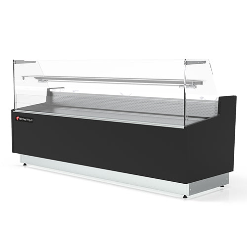 Vitrine comptoir atena lux avec reserve longueur 2480 — Technitalia essential