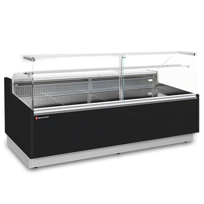 Vitrine comptoir eco lux avec reserve longueur 2900 — Technitalia essential