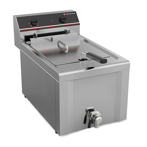 Friteuse electrique master a poser 1 cuve 10/12 l dot: 1 panier/cuve // rendement 26kg/h — Technitalia essential