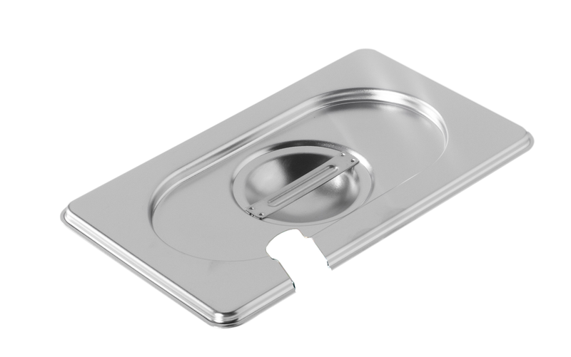 Couvercles Inox Avec Encoche Pour Louche — Bac Gastronorme — Atosa