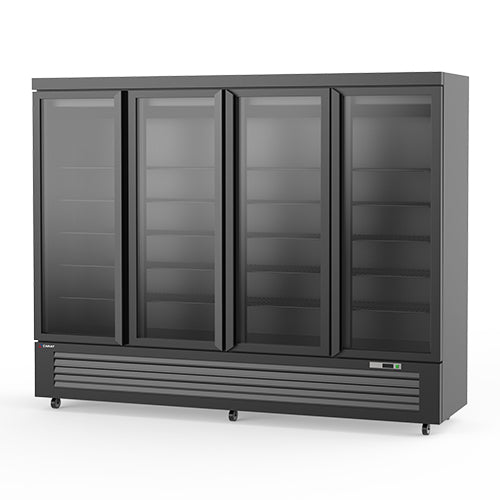 Armoire vitrine murale positive gamme alta 4p 1664l 20 grilles 550x455 — Carat