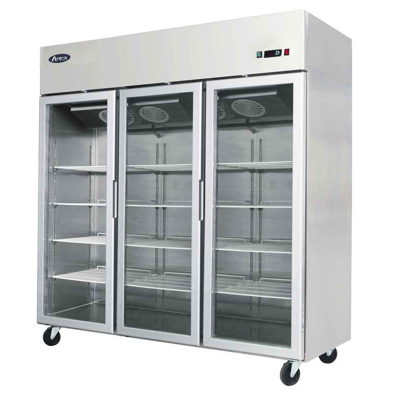 Armoire Positive Compacte 3 Portes Vitrees — Armoire Compacte — Atosa