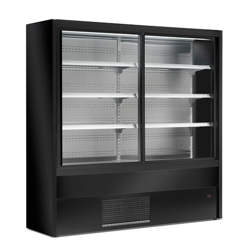 Vitrine murale panama longueur 1500 portes coulissantes vitrees — Technitalia essential