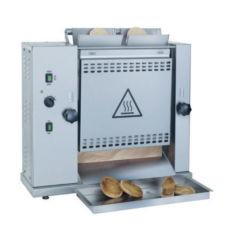 COREQUIP Toaster à convoyeur vertical - vue avant