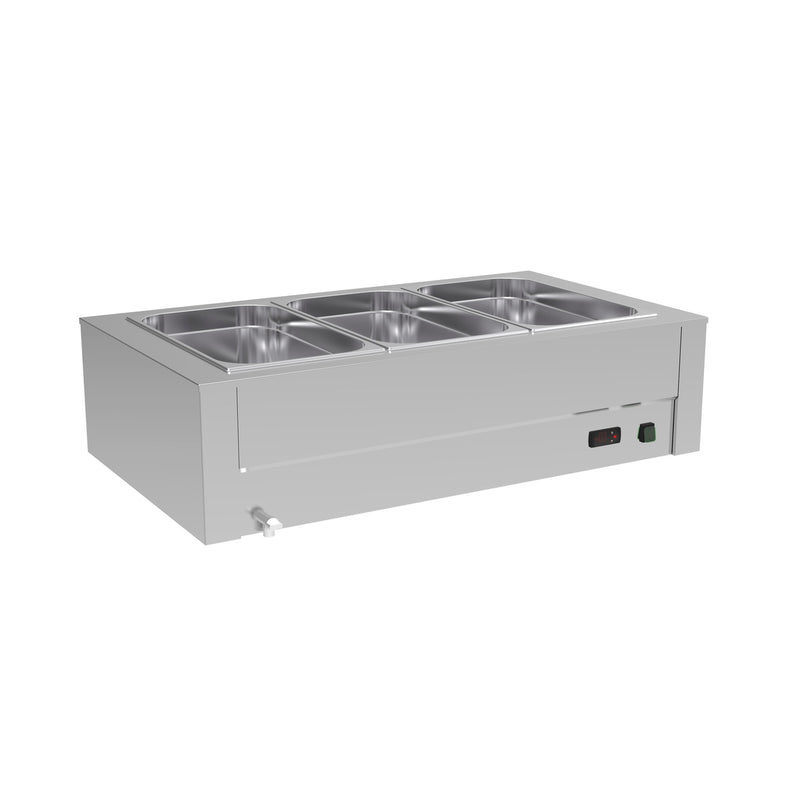 ERATOS Bain-marie de table à eau - vue avant