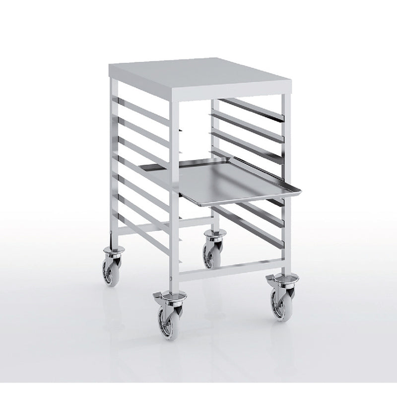 ERATOS Echelle basse pâtissière en inox - vue avant