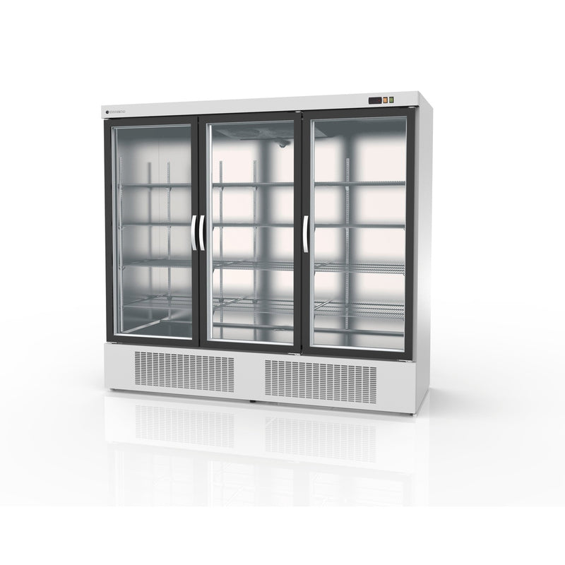 CORECO Armoire gourmet 3 porte vitrée négative - vue avant