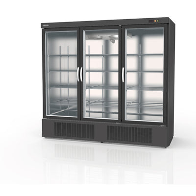 CORECO Armoire gourmet 3 porte vitrée positive - vue avant