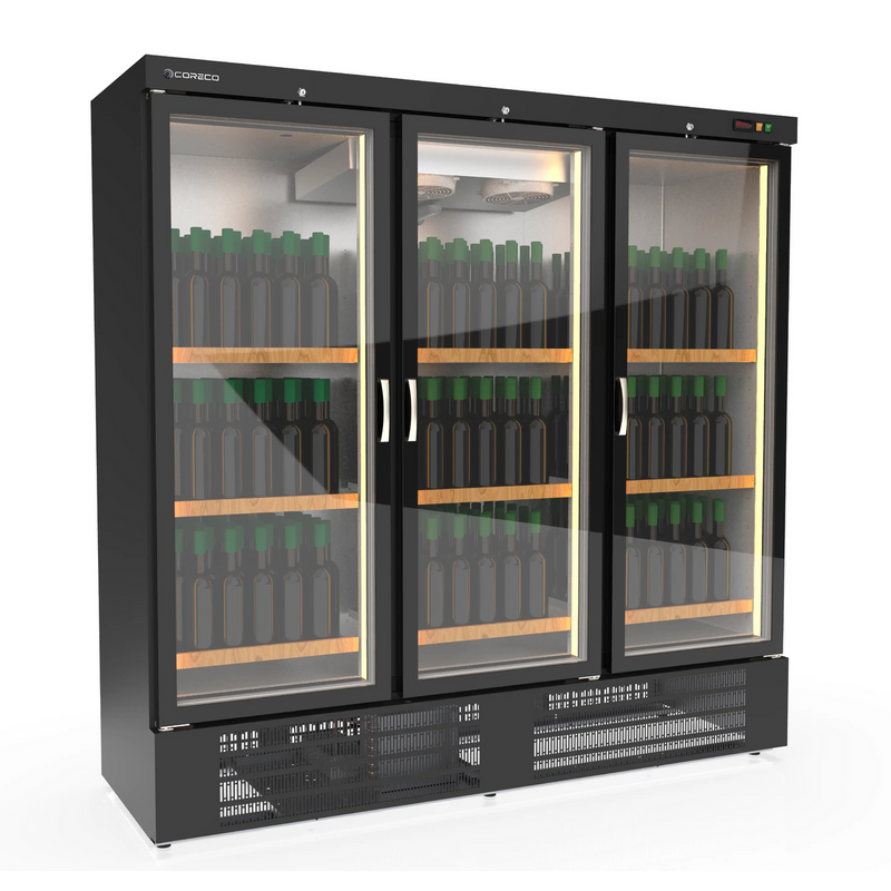 CORECO Armoire à vin mono-température 3 portes - vue avant