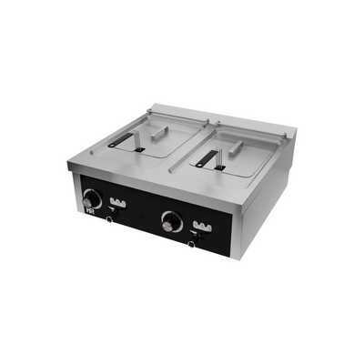 HR FAINCA Friteuse 15l+15l série 750 á poser - vue avant