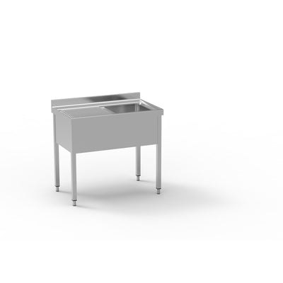 ERATOS Plonge standard série 600 en inox - vue avant