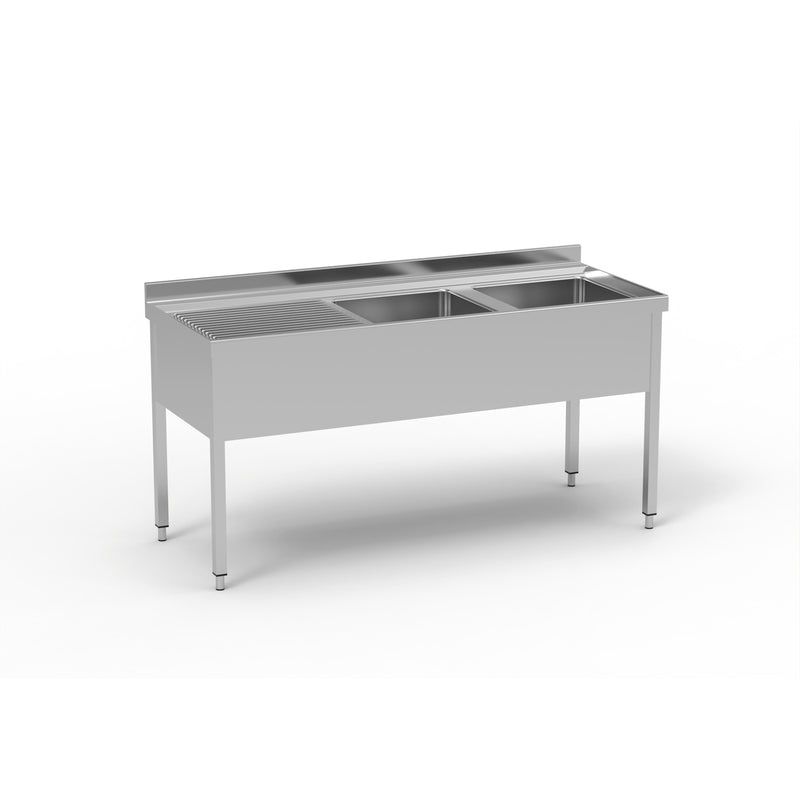 ERATOS Plonge standard série 700 en inox - vue avant