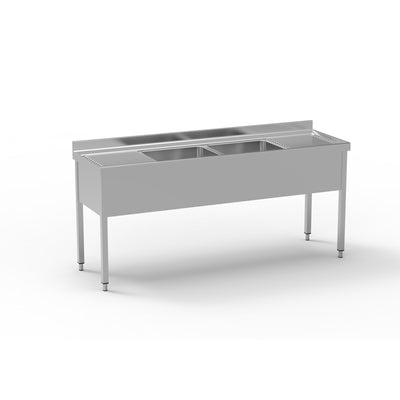 ERATOS Plonge standard série 600 en inox - vue avant