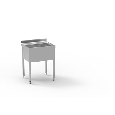 ERATOS Plonge standard série 600 en inox - vue avant