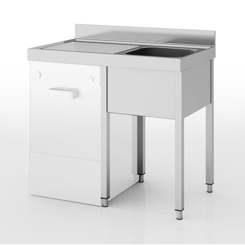 ERATOS Plonge lave-vaisselle incorporé - vue avant