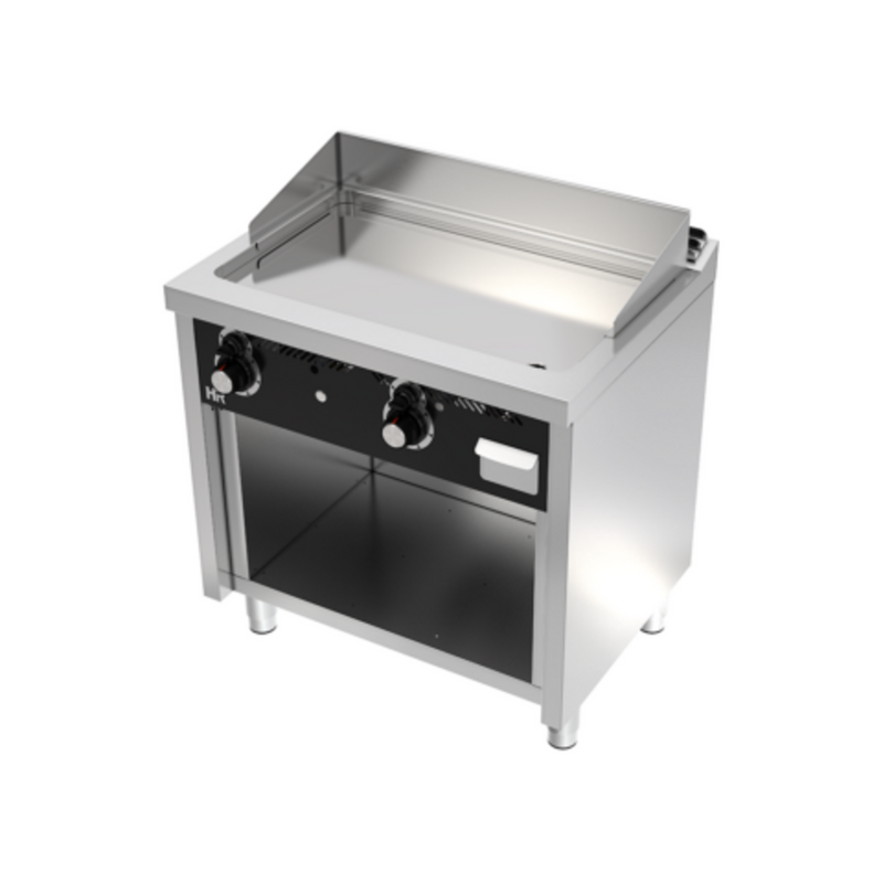 HR FAINCA Fry-top s/600 chromée 800 sur placard - vue avant