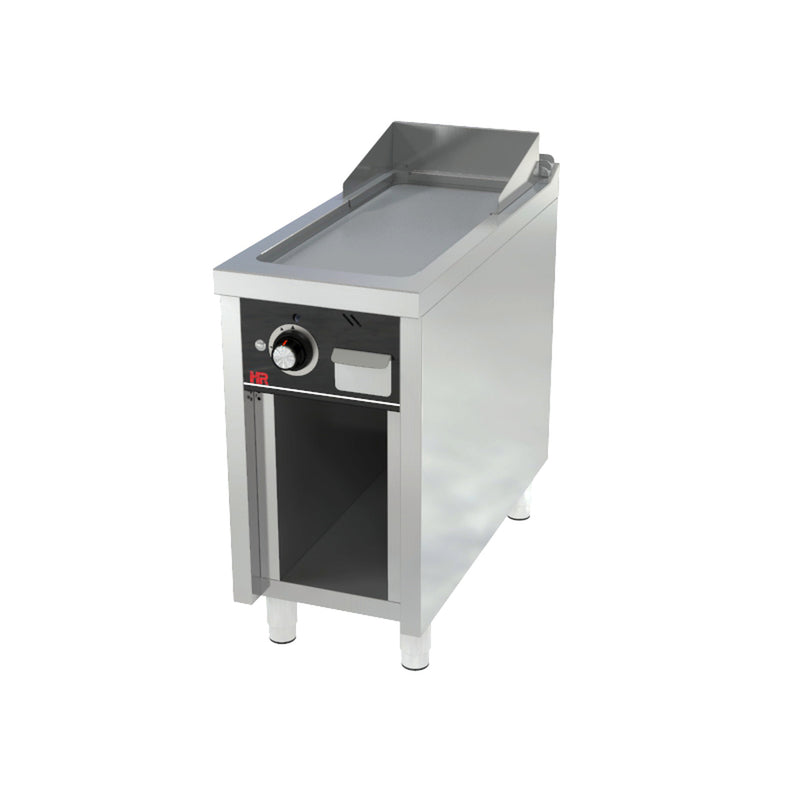 HR FAINCA Frytop acier rectifié 400 Série 900 sur placard - vue avant