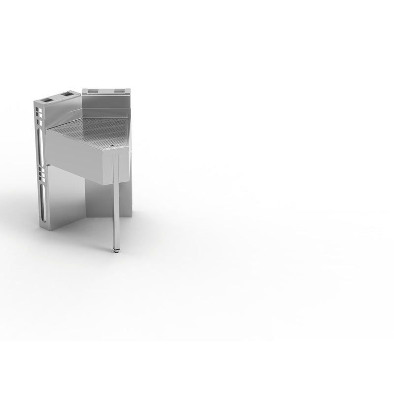 ERATOS Bar Lynx module plan de travail perforé - vue avant