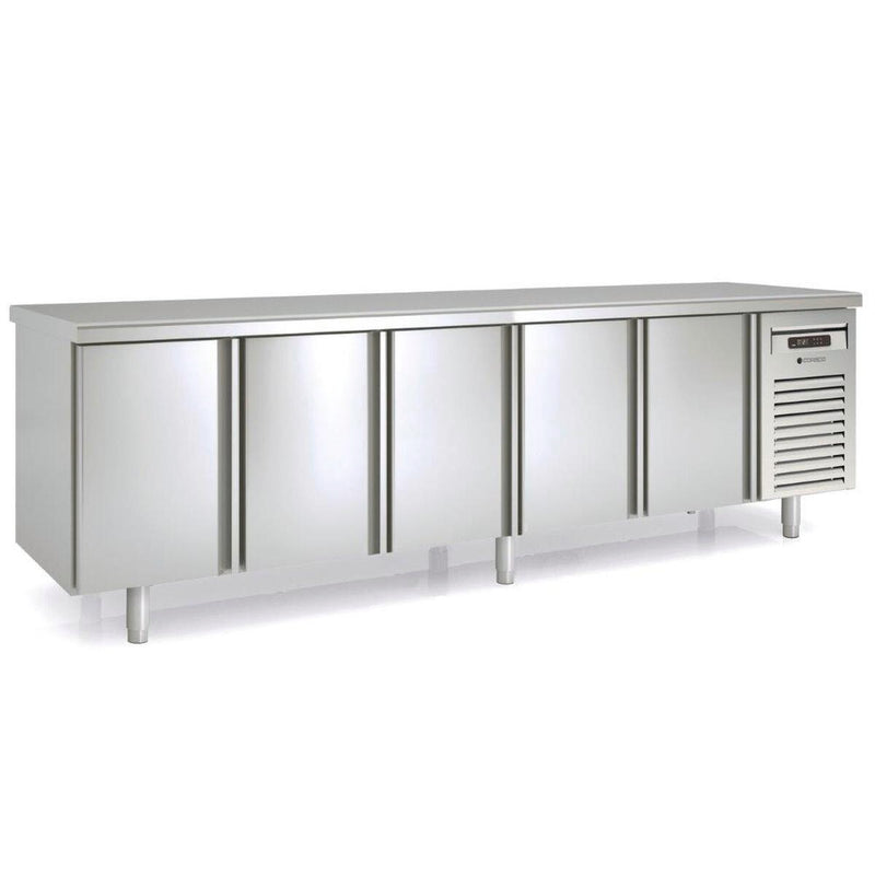 CORECO Meuble 700 positif traversant - 5+5 portes pleines - vue avant