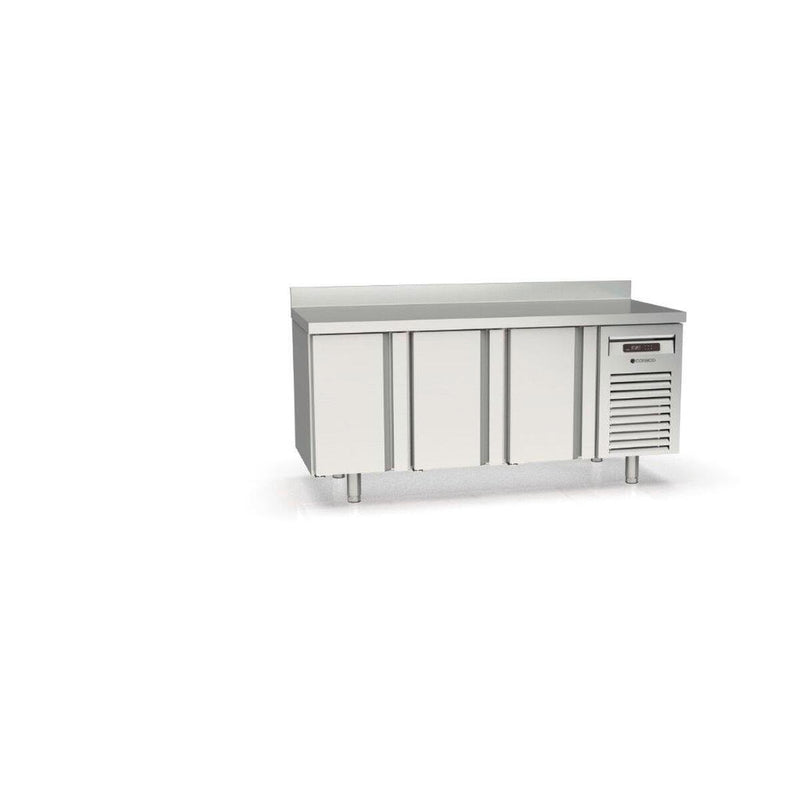 CORECO Meuble avec évier 700 positif - 3 portes pleines - vue avant