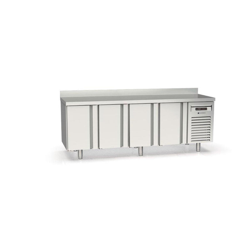 CORECO Meuble avec évier 700 positif - 4 portes pleines - vue avant