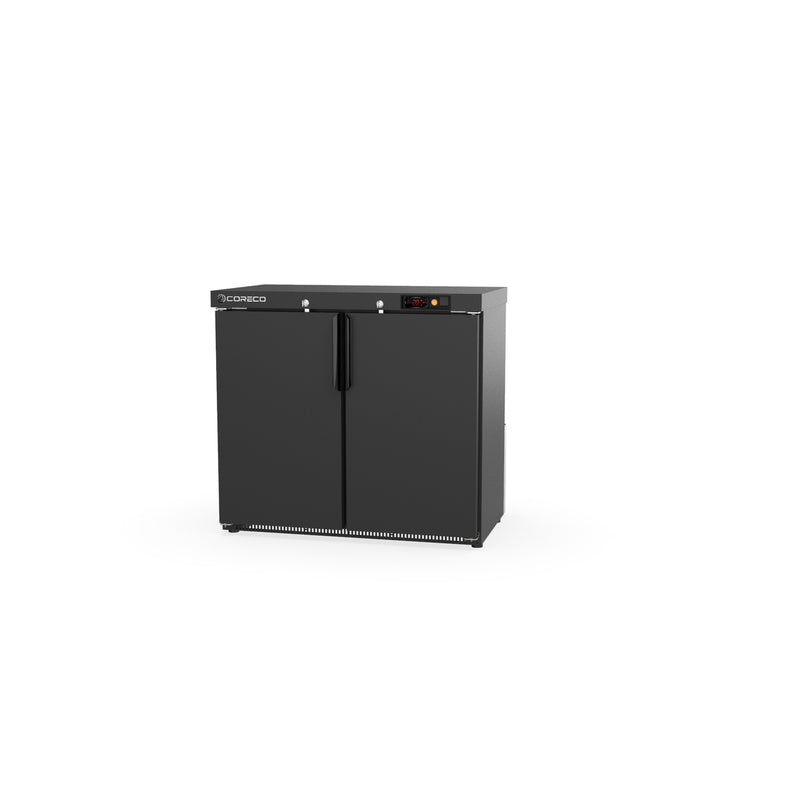 CORECO Arrière-bar positif H.850 2 p. pleines battantes - vue avant