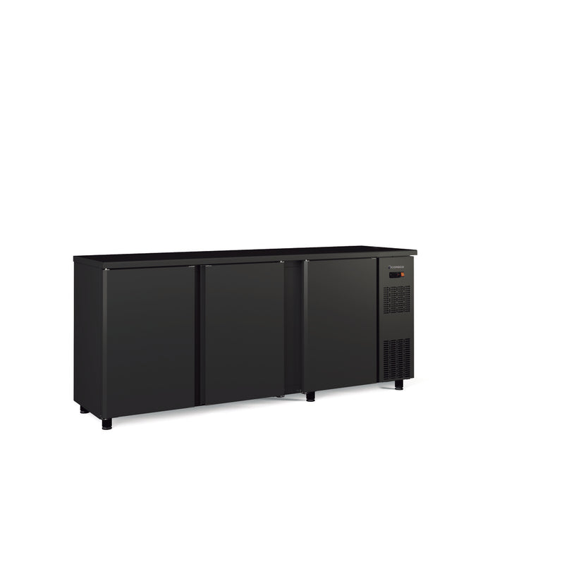 CORECO Arrière-bar positif H.820 3 p. pleines battantes - vue avant