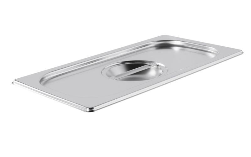 Couvercles Inox Standard Avec Poignee — Bac Gastronorme — Atosa