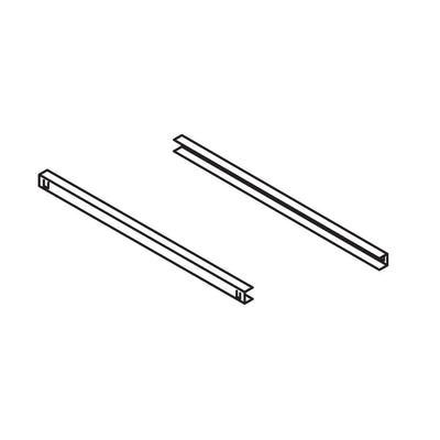 CORECO Jeu de glissière pour armoire pâtissière Coreco 60x39 - vue avant