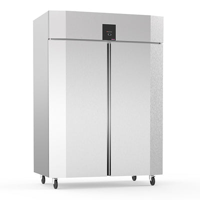 Armoire refrigeree positive gn2/1 2p 1400l glissieres embouties 6 grilles gn2/1 plastifiees + 6 glissieres simples — Technitalia essential