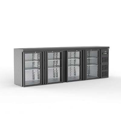 Kit portes vitrees pour arriere bar bc4100 (non montee) — Carat
