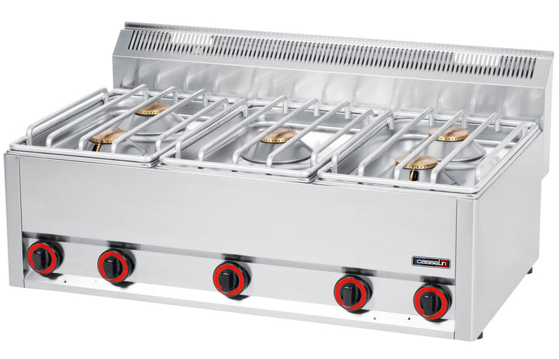 Fourneau gaz à poser 5 feux L 99