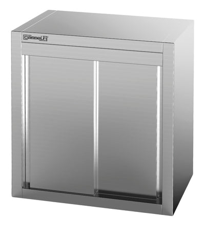 Armoire murale inox avec portes coulissantes 800 mm