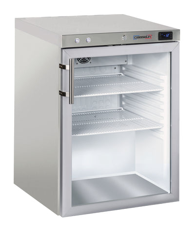 Armoire négative à spiritueux vitrée 140 L Inox
