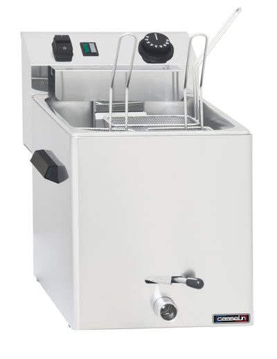 Cuiseur à pâtes électrique
avec vanne de vidange - 3 paniers