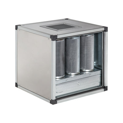 Caisson a charbon actif version statique 9 cylindres debit max : 2500 m3/h — Technitalia challenge