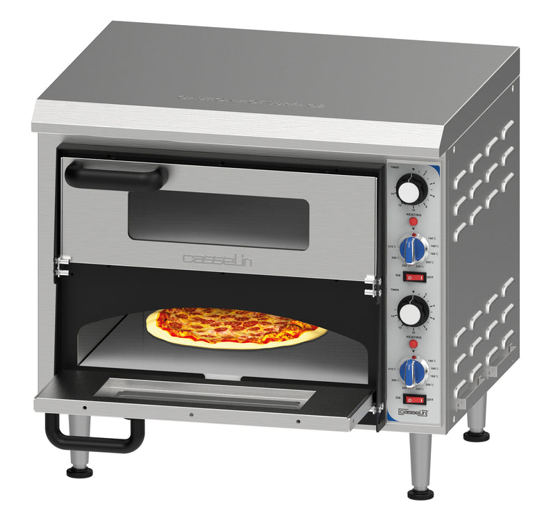 Four à pizza électrique 2 chambres 35 cm