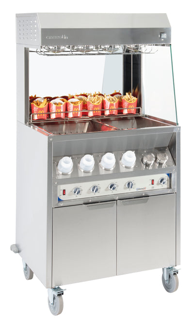 Poste de salage chauffe sauce 800