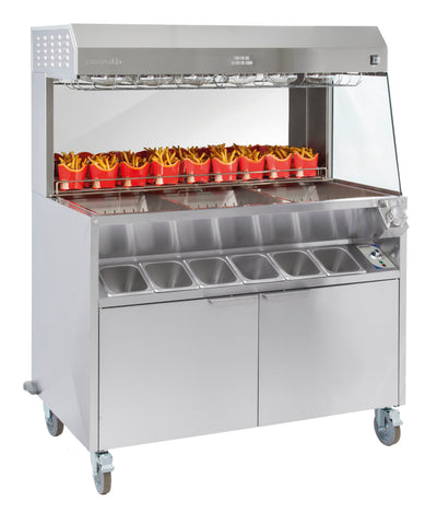 Poste de salage double chauffe 1200